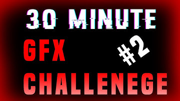 30 Minute GFX Challenge #2 (Overlay) w/ WeirdoArts