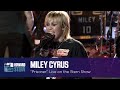 Miley Cyrus “Prisoner” on the Stern Show