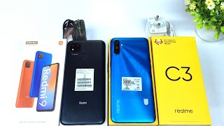 Redmi 9 Vs Realme C3 || Unboxing || Comparison || Price in Hindi ☑️