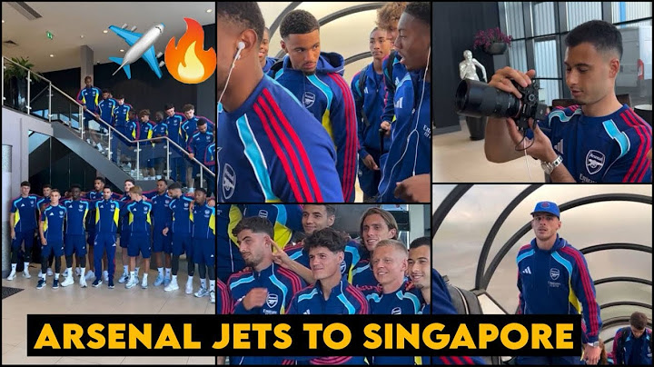Finally🔥 Pre-Season Noni Madueke, Zubimendi,Norgaard & Arsenal Squad ✈️Jets to Singapore🇸🇬Pre-season