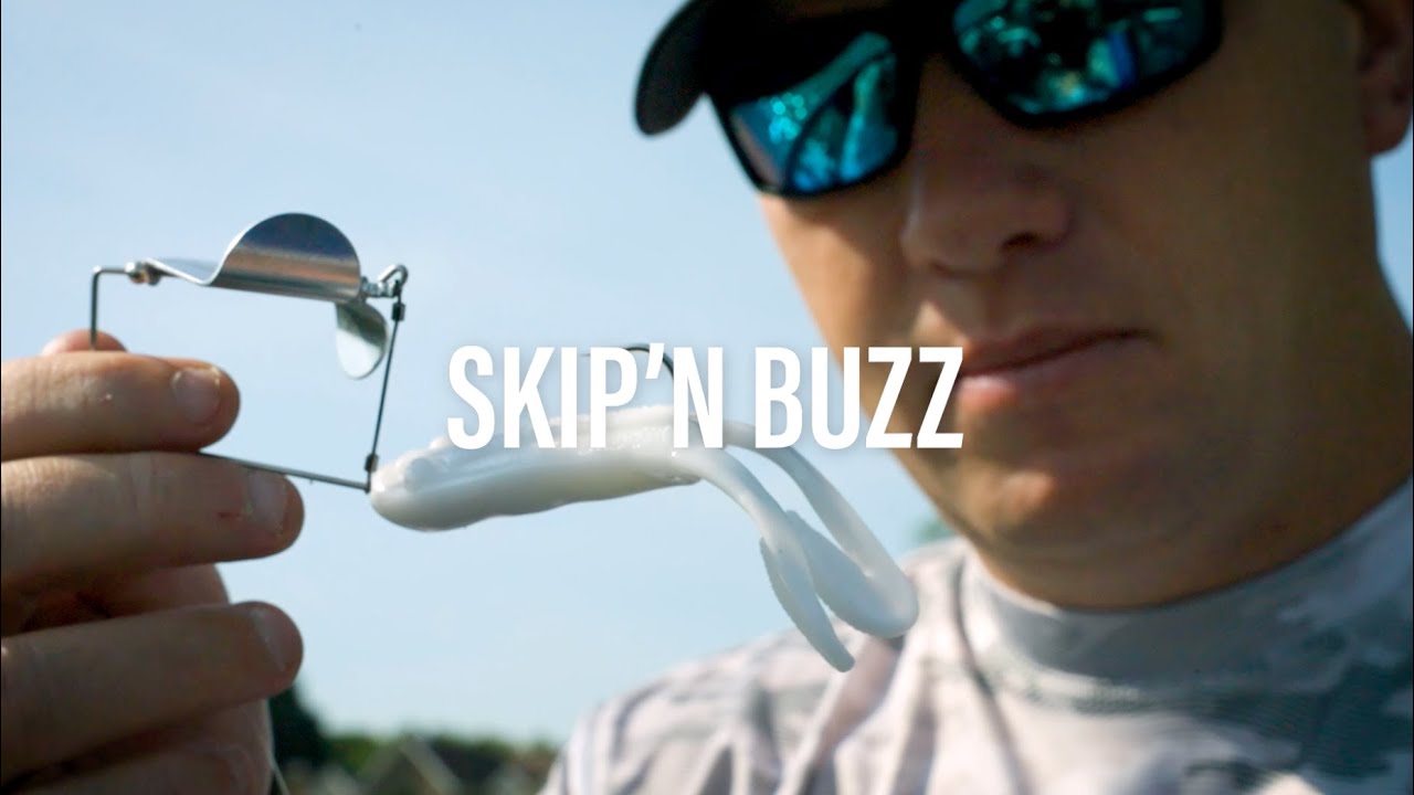 NEW for 2022: Skip'N Buzz Bait by Andy Montgomery & Strike King