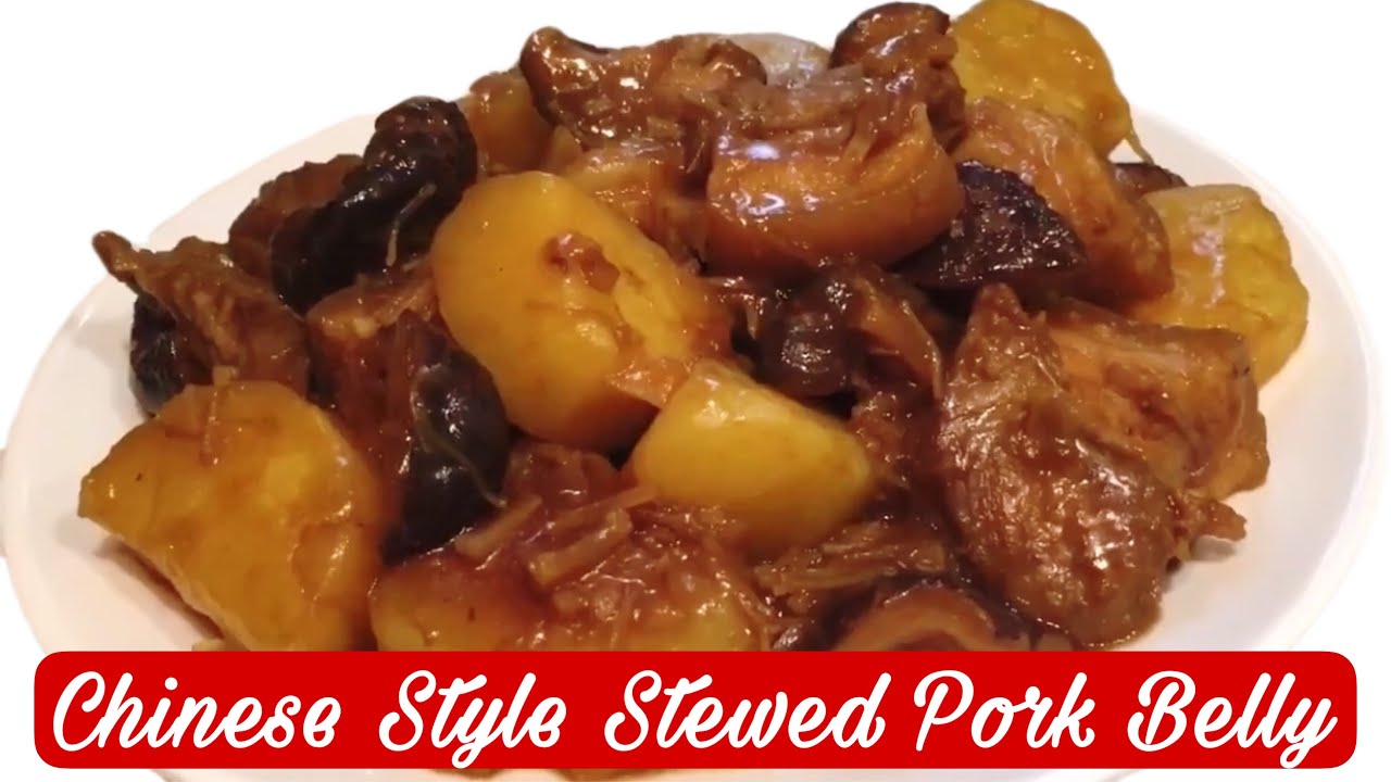 Stewed Pork Belly Simple Chinese Style Recipe | Cooking Maid Hongkong
