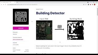 Spacept Building Detector Tutorial on up42