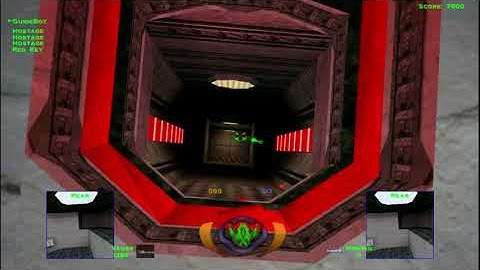 Descent 1 Level 1 INSANE Difficulty in Descent 3 Version