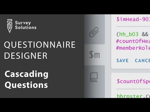 Cascading Domande Tutorial