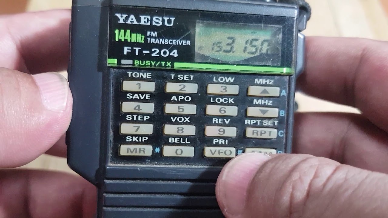 วิธีปิดรีพีทเตอร์ Yaesu FT204