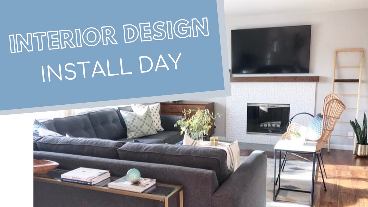 INTERIOR DESIGN INSTALL (Carlsbad, California) | Behind the Scenes