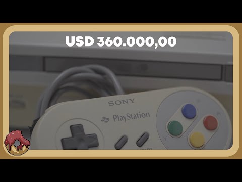 Vídeo: O Protótipo Ultrararo Do Nintendo PlayStation é Vendido Em Leilão Por 230.000