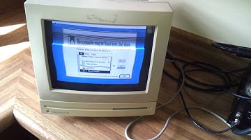 Macintosh LC RGB M1296 monitor fault diagnosing.