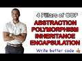 The 4 Pillars of OOP (Object Oriented Programming)