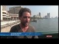 British adventurer Levison Woods walks