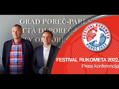 “Rukometna pozornica“ u Poreču | Konferencija za medije | Festival rukometa 2022