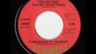 You're Sweet, You're Fine, You're Everything - Tomorrow's Promise chords