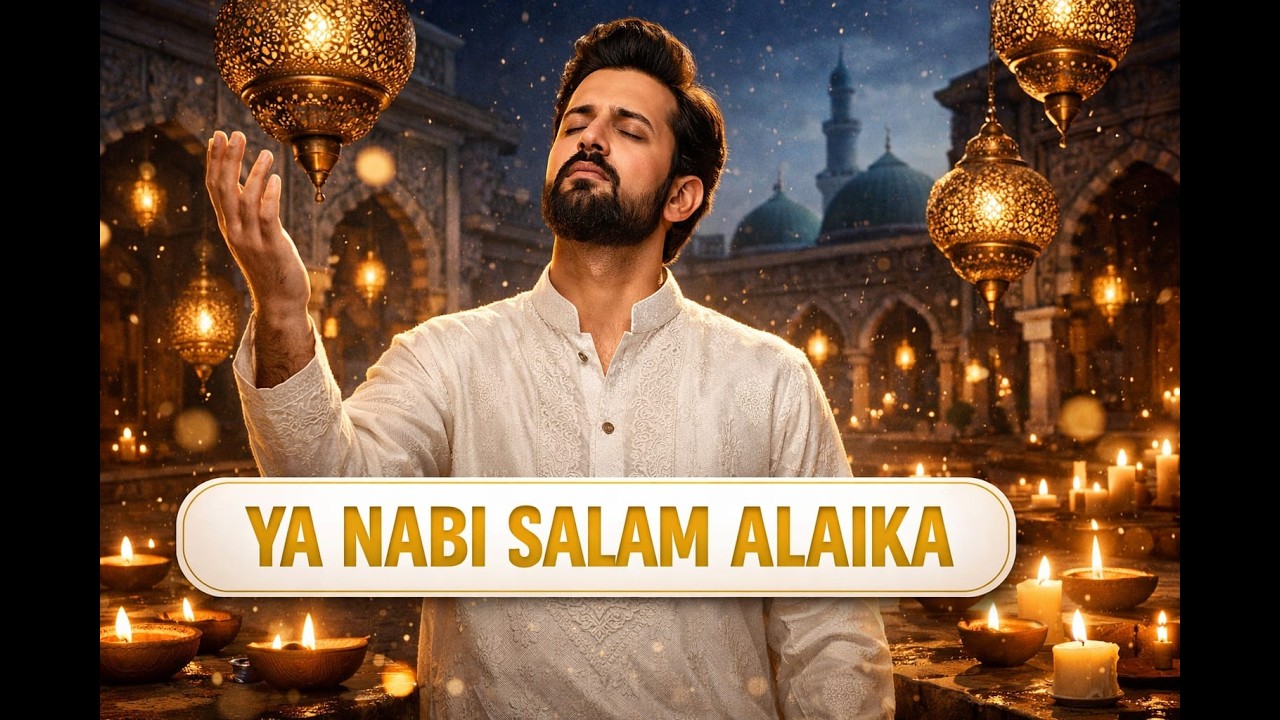 Ya Nabi Salam Alaika - Atif Aslam Style ✨ | Heart Touching Naat | Sufi Soul AI 