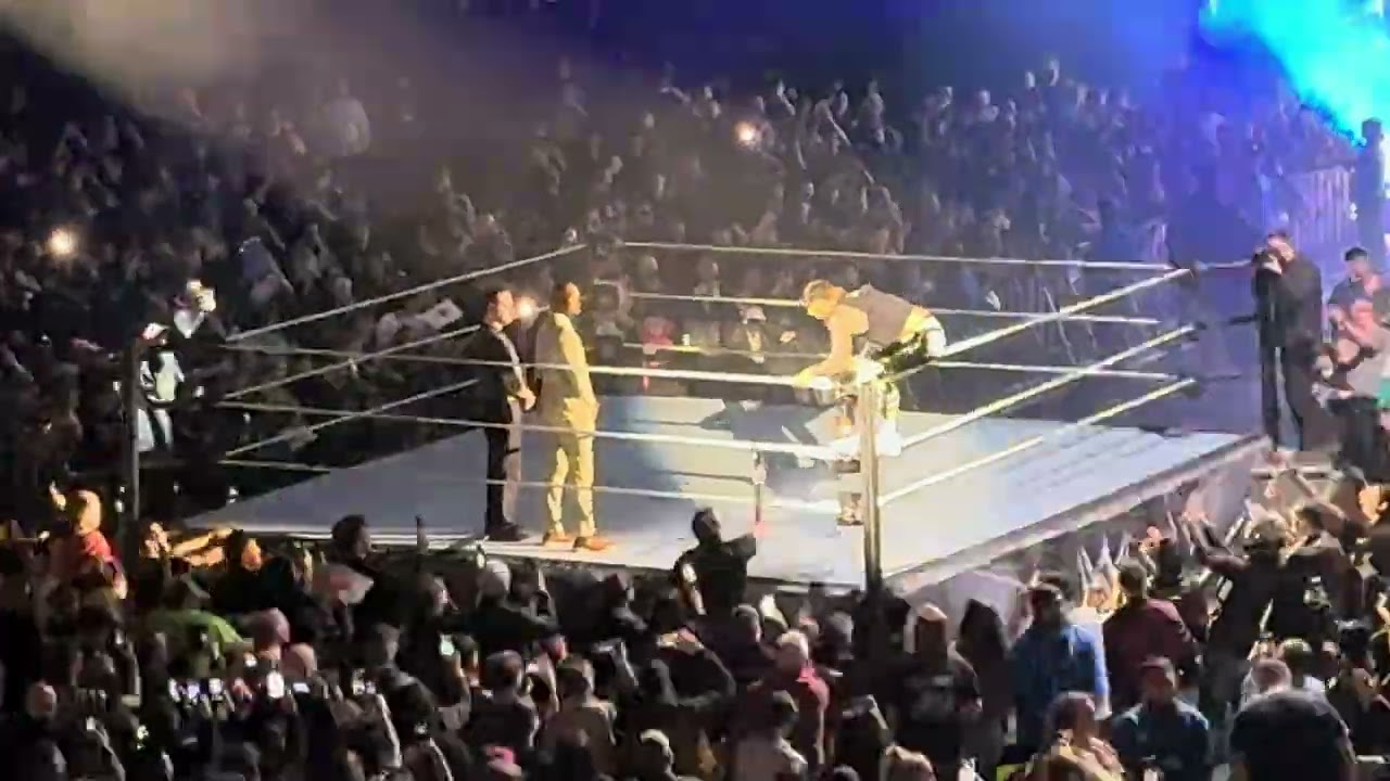 Jay Uso entrance wwe Road to the Royal Rumble Glasgow 10/01/2026