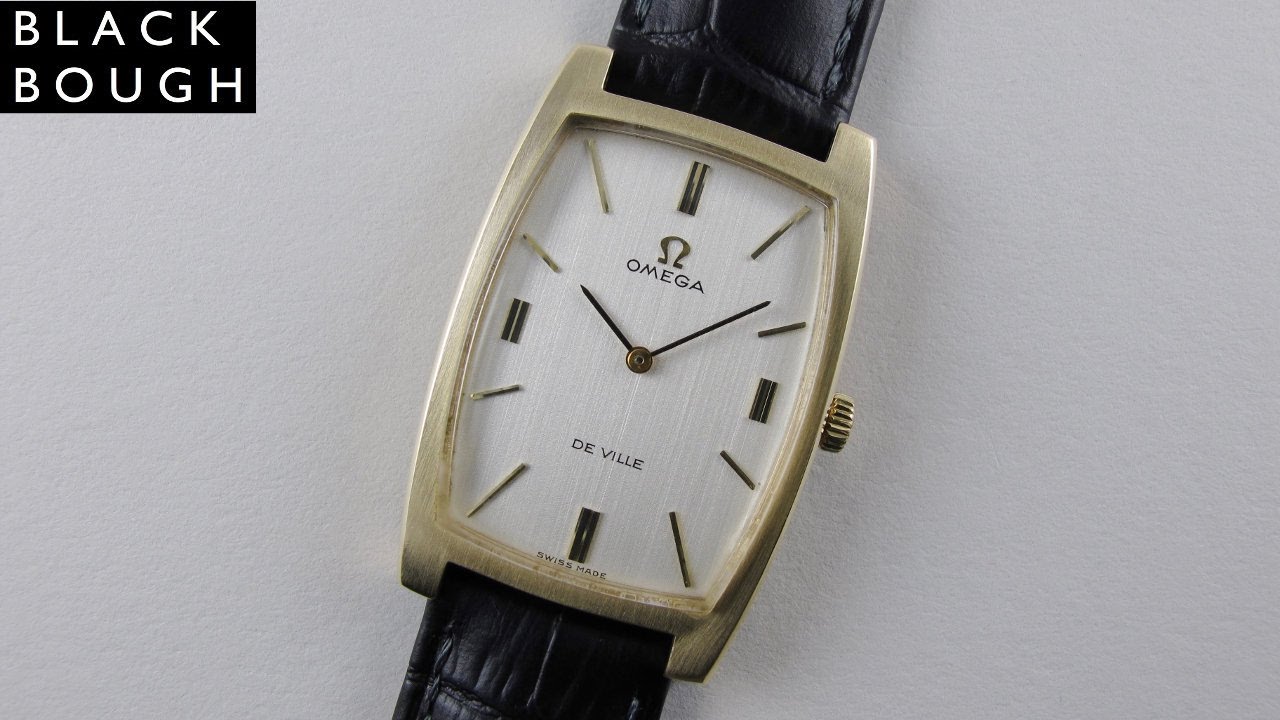 omega deville rectangular vintage