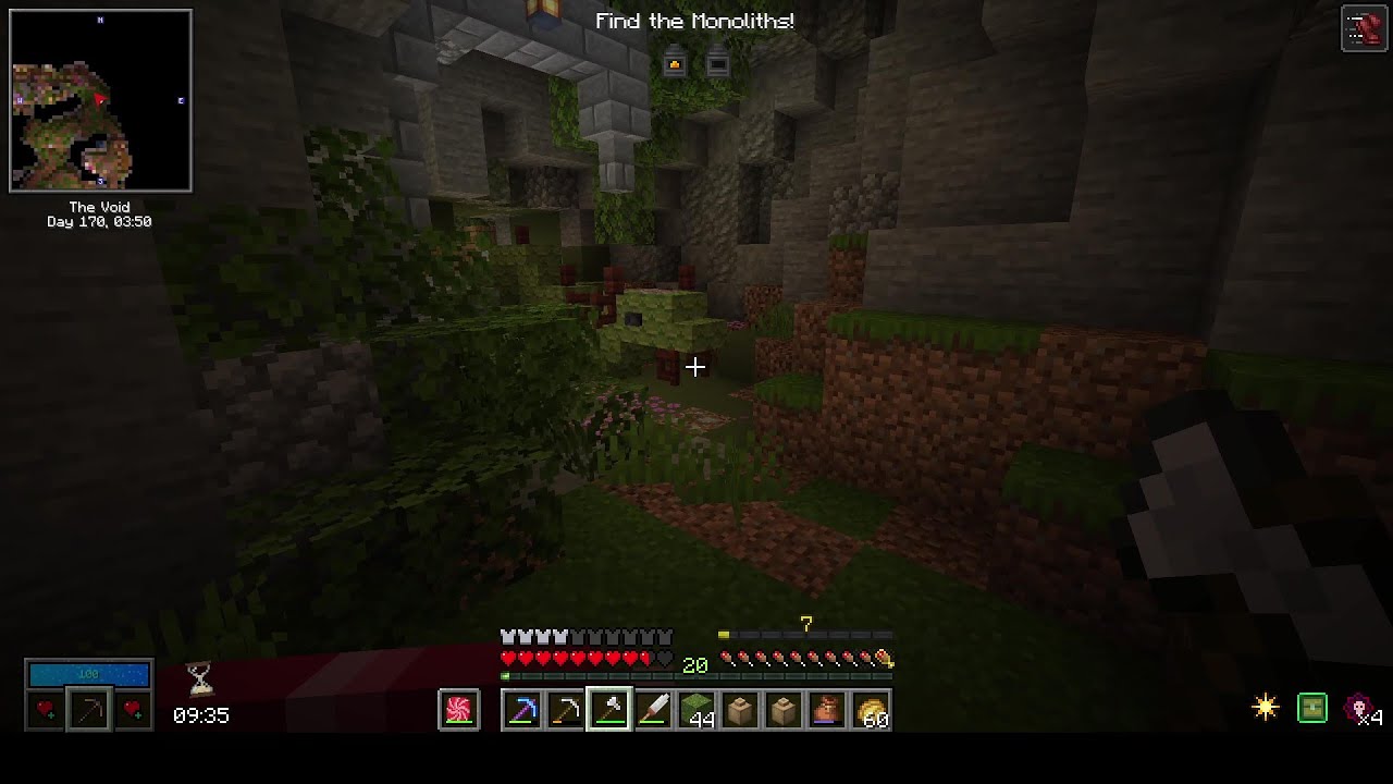 Minecraft: Sky Vault Hunters; Ep. 2 Starter Farms and Iron Farms