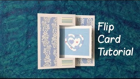 DIY Swing Card tutorial # Flip Card # Scrapbook
