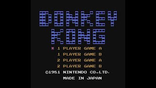 Donkey Kong - All 6 Loops - Take On The NES Library #160