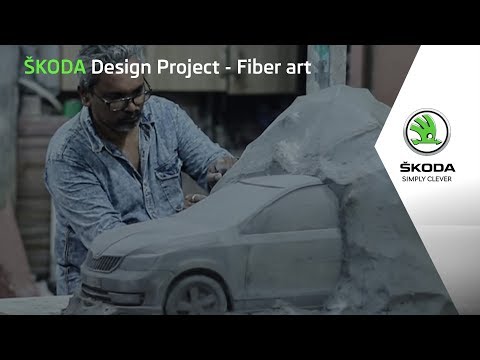 SKODA Design Project - Fiber art