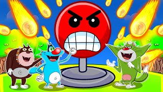 Roblox Oggy Try To Make Button Angry With Jack And Bob screenshot 5