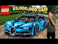 BUILDING A $3 MILLION CAR OUT OF LEGO!!! Lego Bugatti Chiron + UCS Star Destroyer GIVEAWAY!