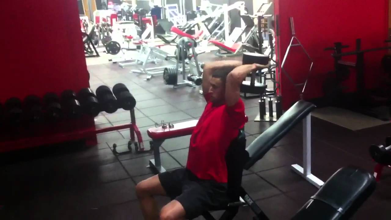 Triceps Extension - Seated Overhead Dumbbell video phone beyonce mp3