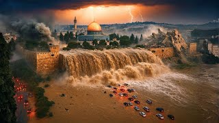 Download Lagu 9.000 WARGA Y4HUD1 KOID‼️TEMBOK RATAPAN ISRAEL ROBOH TERKENA BANJIR BANDANG MP3