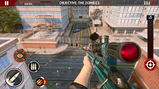SNIPER ZOMBIE 3D Crime City - Android GamePlay #2 screenshot 4