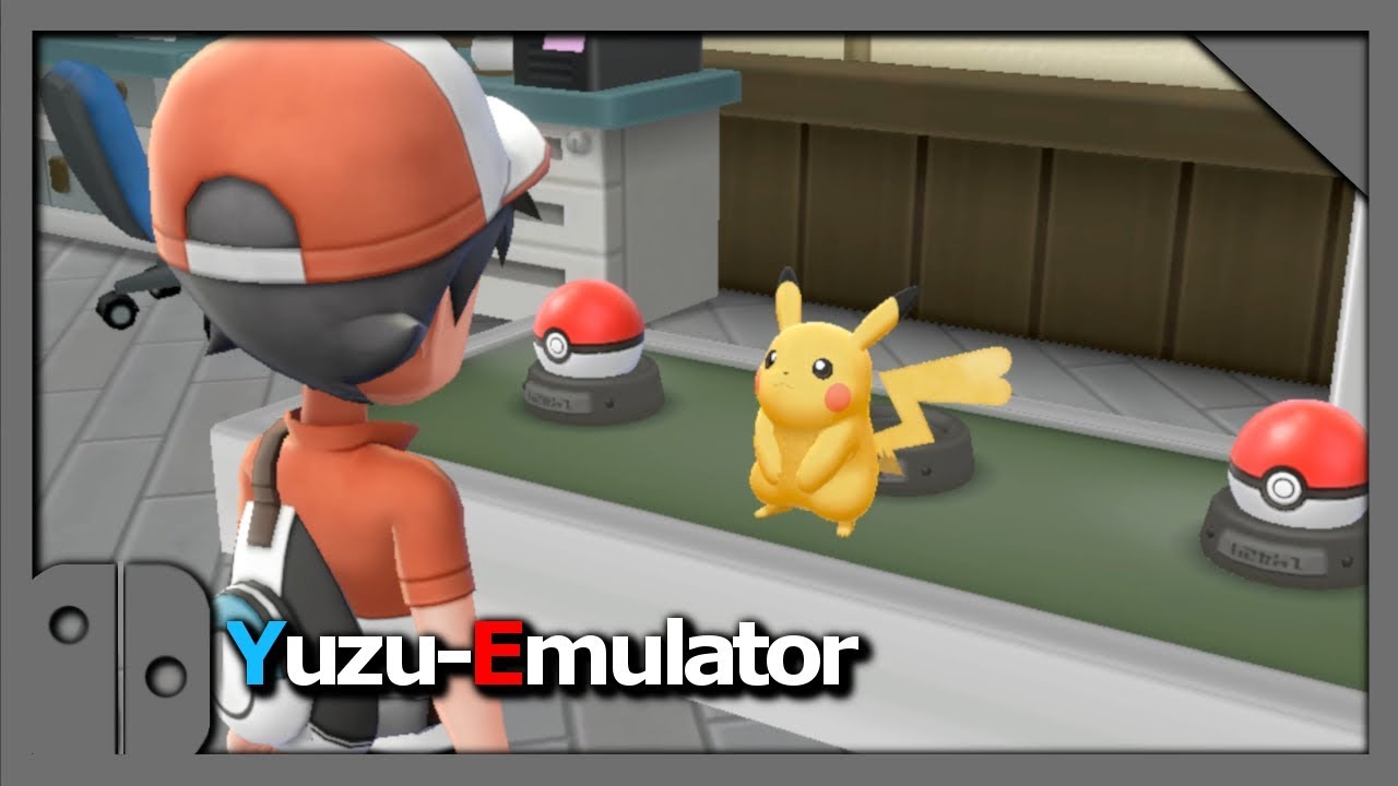 Nintendo Switch Emulator Yuzucanary Pokémon Lets Go Pikachu 1