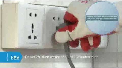 Mini Split with Heat Pump Troubleshooting   Cooper&Hunter Sophia Series error code Ed