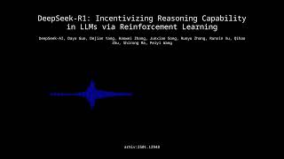 2501.12948 - DeepSeek R1: Incentivizing Reasoning Capability in LLMs via Reinforcement Learning