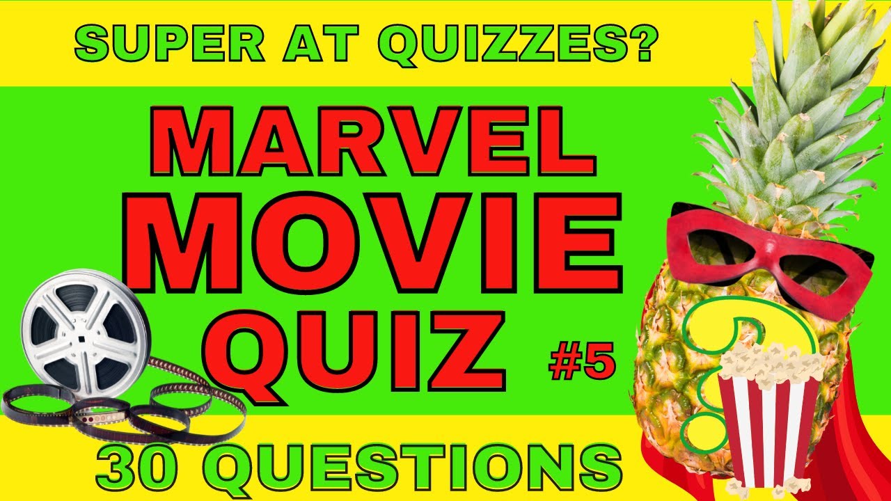 Marvel Movie Quiz #5: Trivia Fun: Multiple Choice: Pub Quiz Challenge ...
