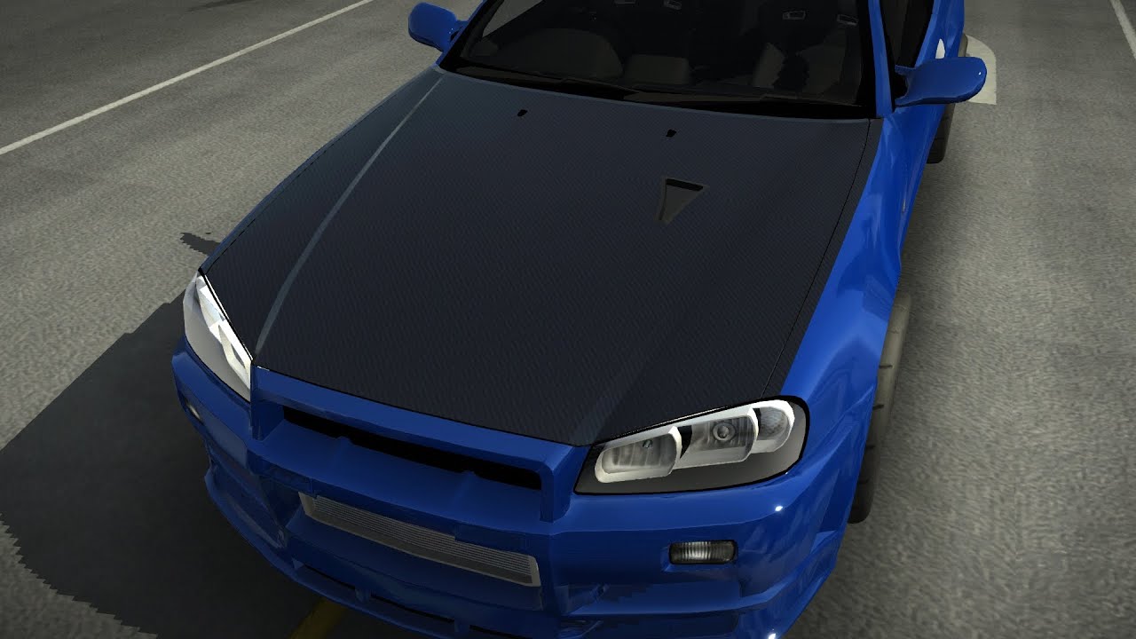 BASIC TUTORIAL | How to Make Carbon Fiber Hood in Car Parking ...