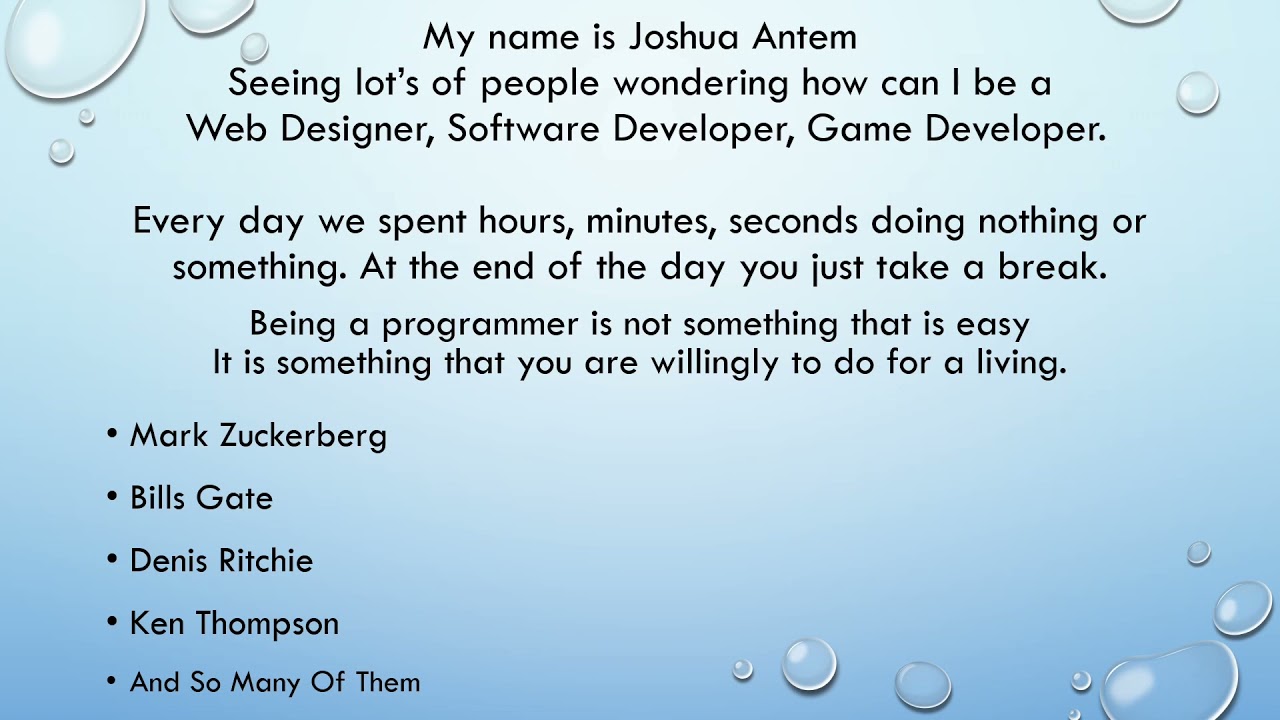 Code With Josh Word for Programmers - YouTube