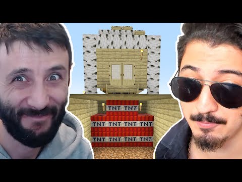 YBJ'nin EVİNE TNT TUZAĞI 🤤 Ekiple Minecraft 9.Bölüm