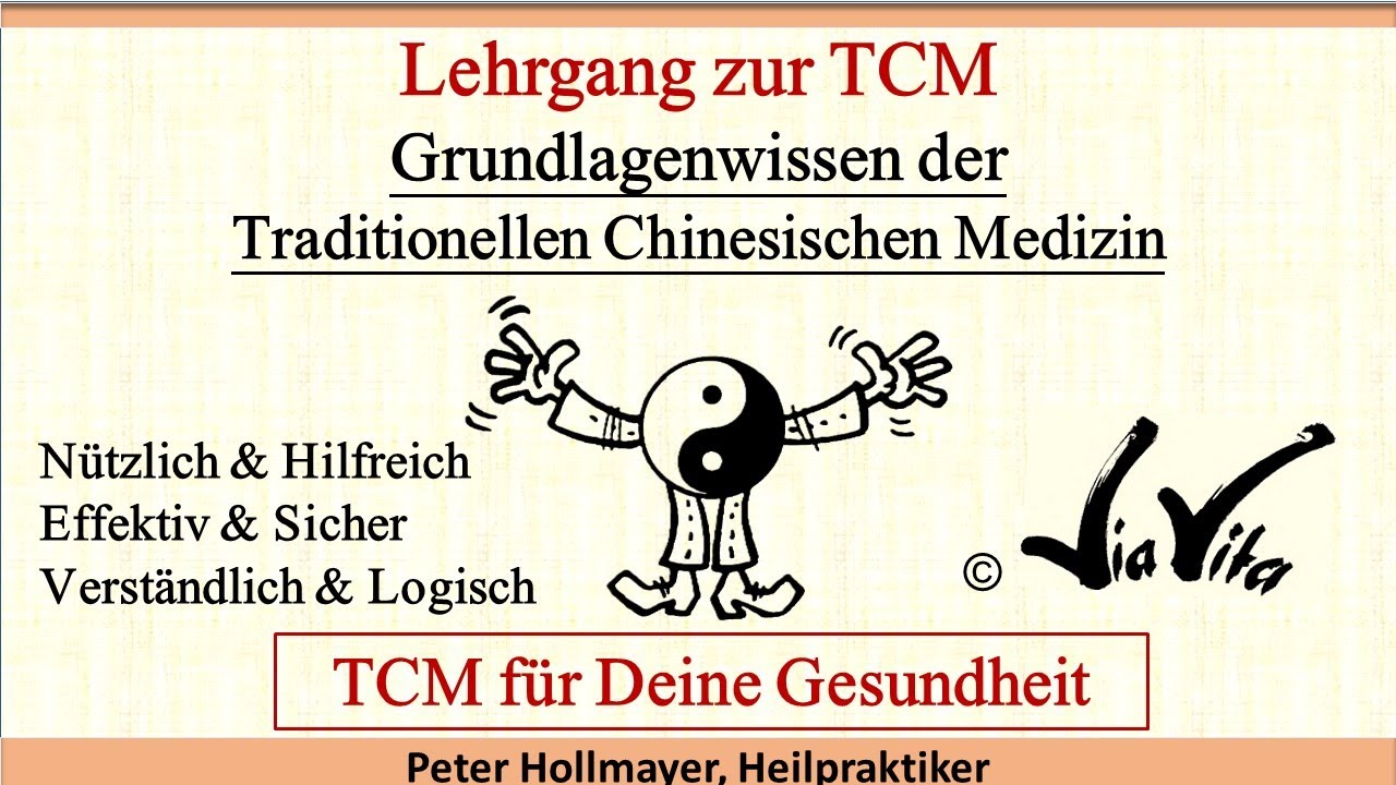 Lehrgang TCM Grundlagenwissen - Einführung - YouTube