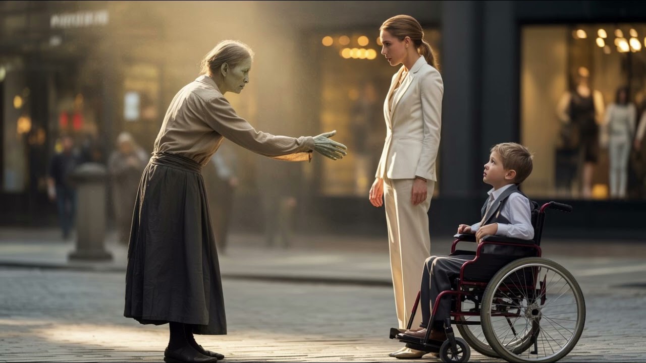 « Je sais comment faire marcher à nouveau ta fille », dit le mendiant à sa mère