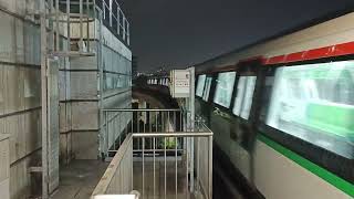 (SMRT) R151 Set 877/878 On NSEWL Transfer Slot 901 @ EW24 Jurong East Platform F (SMRT) R151 Set 877/878 On NSEWL Transfer Slot 901 @ EW24 Jurong East Platform F