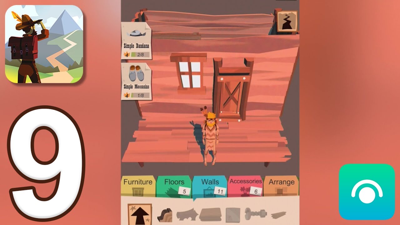 The Trail: A Frontier Journey - Gameplay Walkthrough Part 9 - Eden Falls (iOS, Android)