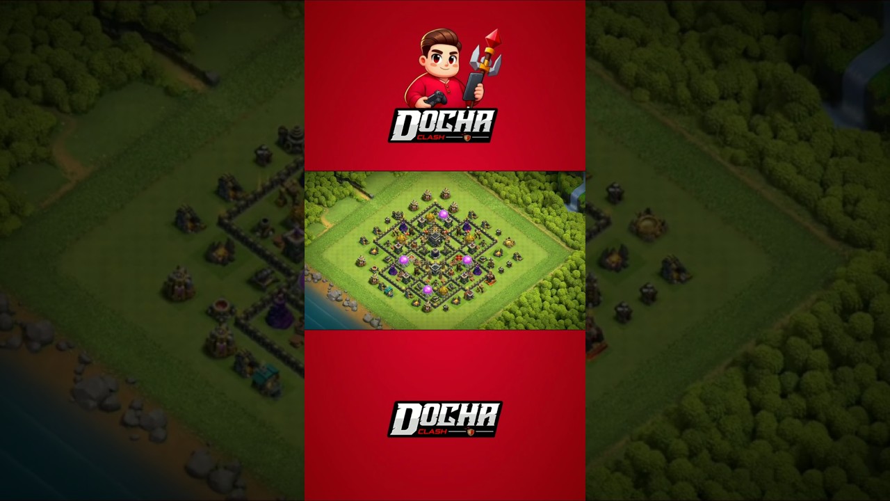 LAYOUT CV9 E TH9 PARA INICIAR BEM EM 2025 - CLASH OF CLANS 2025