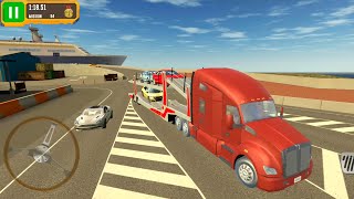 Truck Trials: Harbour Zone - #9 Car Transporter | Truck Parking Games - Android Gameplay FHD screenshot 5