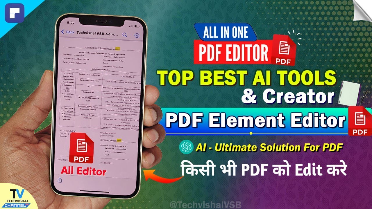 TOP Best AI Powered Tools PDF Element Editor With AI Features Chat GPT Top best ai powered tools pdf element editor with ai features chat gpt