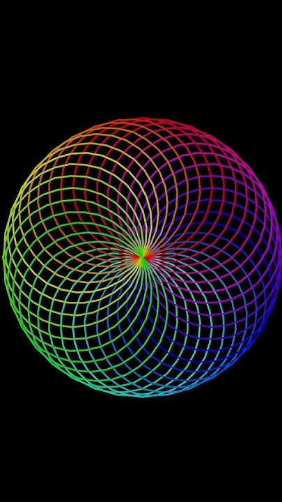 Spirograph design in Python / Turtle drawing tutorial / #satisfying ...