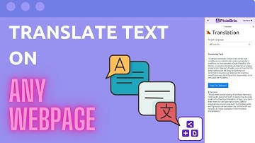 Translate text on any webpage with this tool