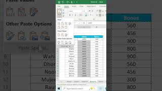 Add Bonus to Salary in Excel in Seconds | Paste Special Add Trick
