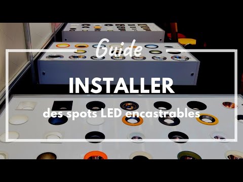 Vidéo: Comment installer un éclairage encastré basse tension ?