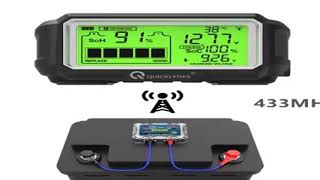 QUICKLYNKS BM5-D 12V LED Battery Tester Monitor Head Up Display Professional Battery Health Tester A