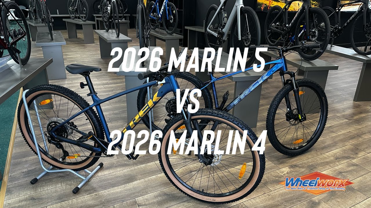 2026 Trek Marlin 4 vs Marlin 5: Key Differences & Upgrades! | Wheelworx Bike Shop