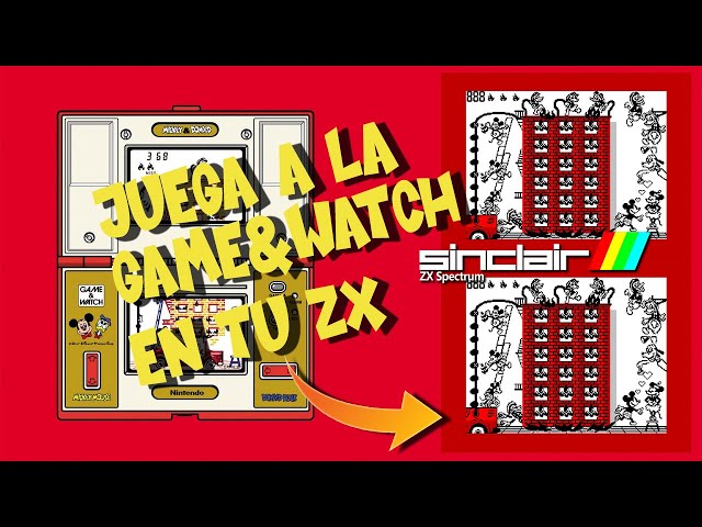 GAME&WATCH❗️ 🤪GAME&WATCH EN ZX SPECTRUM !! 😍​ Mickey and Donald | 2023 - YouTube